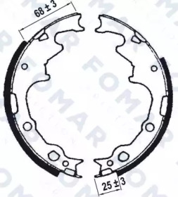 FOMAR FRICTION FO 9028